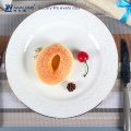 Casamento Usado Delicate All White Rose Carving Dinnerware Conjuntos Atacado